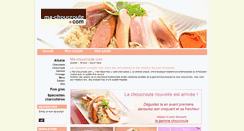 Desktop Screenshot of ma-choucroute.com